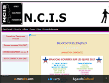 Tablet Screenshot of ncis-country.com